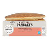 M&S buttermilk pancakes 4 pack, imported from the UK