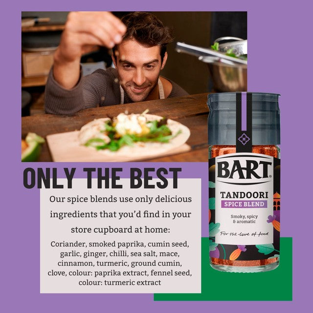 Bart Tandoori spice blend 43g - British product