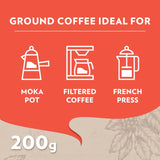 Lavazza Tales of Italy Roma ground coffee (British brand)