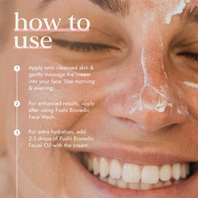 Fushi BioVedic Radiance Face Cream 50ml - British product