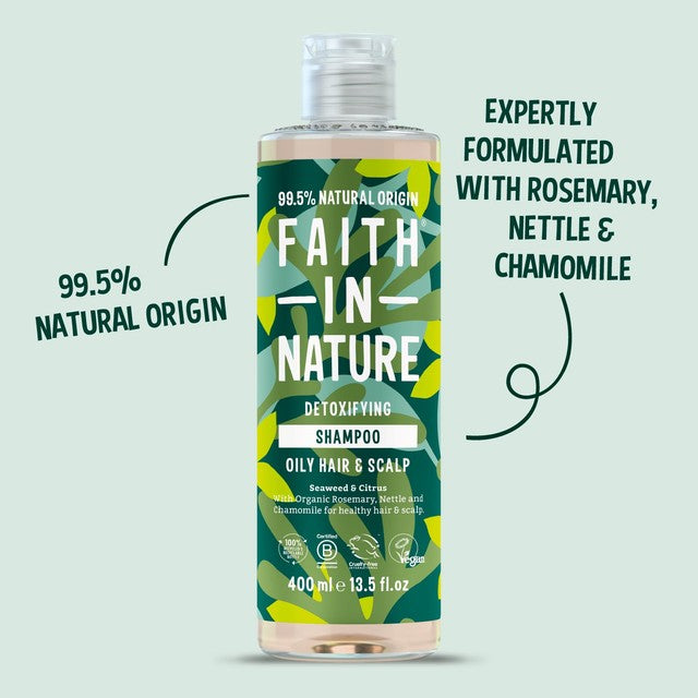 Faith in Nature Seaweed & Citrus shampoo 400ml - British product