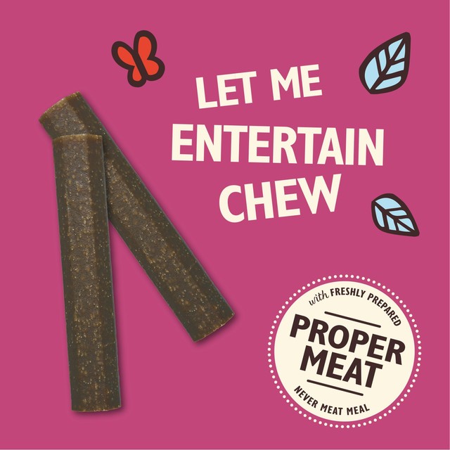 Lily's Kitchen dog chew sticks with beef 120g, UK version