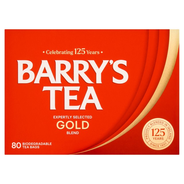 Barry's Gold Blend tea bags 80 pack - British product