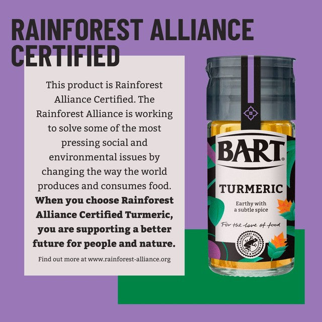 Bart ground turmeric spice 49g - British product