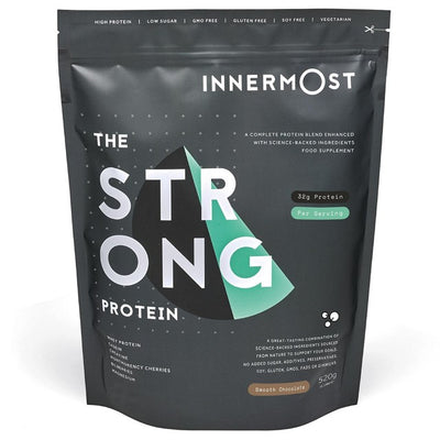 M&S Innermost The Strong Protein Sjokolade Protein Pulver 520g- Kjøp online hos McGrocer
