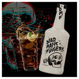 Dead Man's Fingers coconut rum in a glass bottle - British product