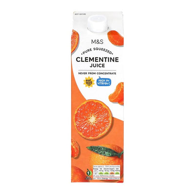 Zumo de clementina española exprimido M&S 1L