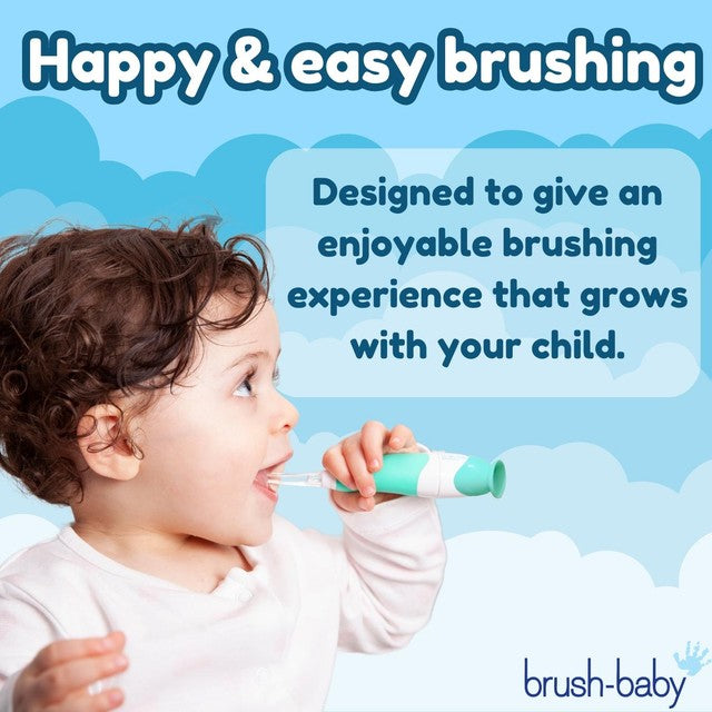 Brush-Baby BabySonic electric toothbrush for 0-3 years - British product