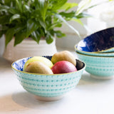 KitchenCraft ceramic bowl indigo 16cm (British brand)