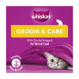 Whiskas Groom & Care cat treat biscuits chicken, imported from the UK