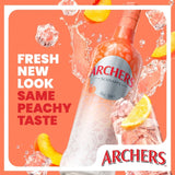 Archers peach schnapps liqueur 70cl - British product