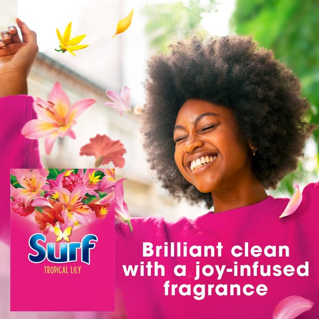 Surf Washing Powder Tropical Lily 4kg (British brand)