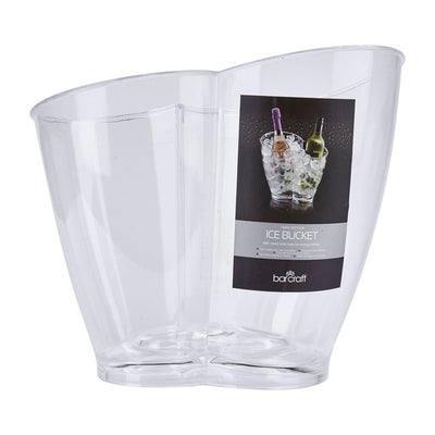 BarCraft klarer Acryl-Weinkühler beidseitig 7 Liter