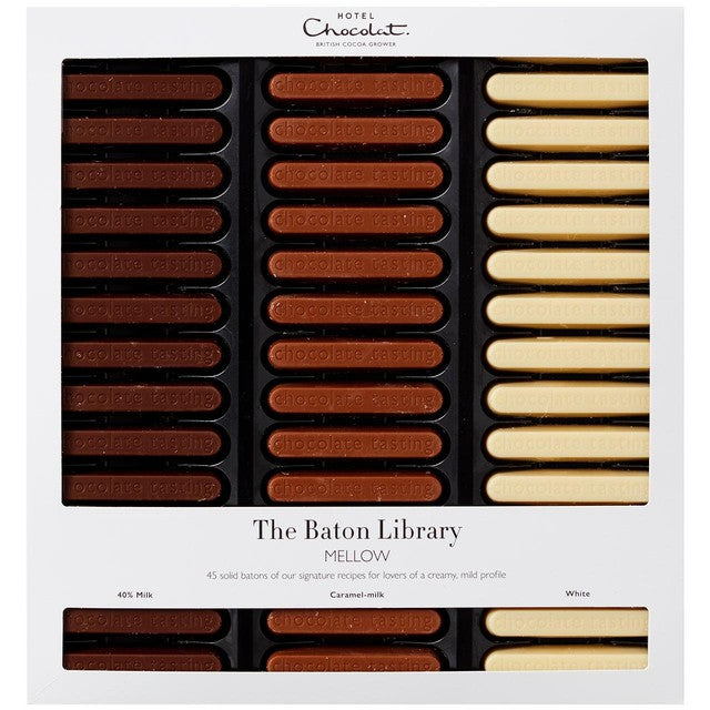 Hotel Chocolat milk, caramel and white chocolate batons 365g, UK version