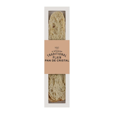 M&S M&S Pan De Cristal Spanish Traditional Plain Ready-to-Cook Bread 180g- Buy online at McGrocer