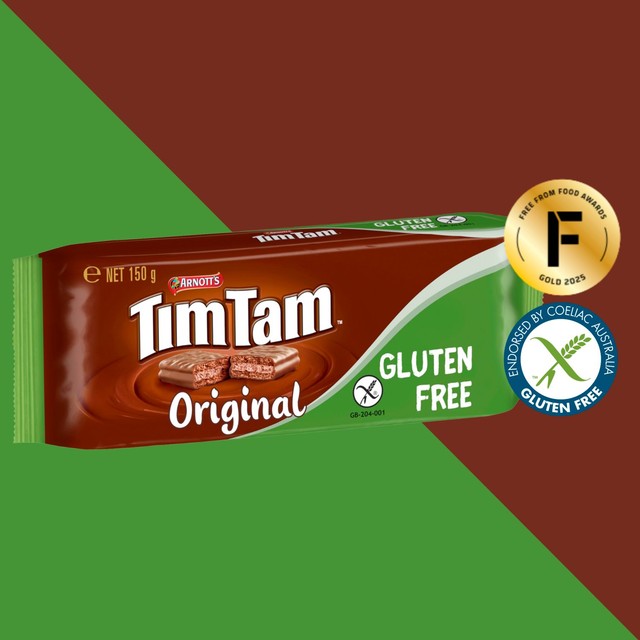 Tim Tam gluten free original biscuits 150g (British brand)