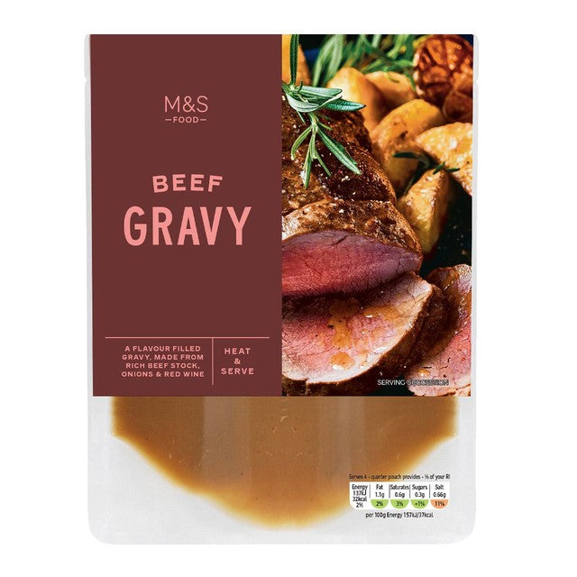 M&S beef gravy 350g - British product