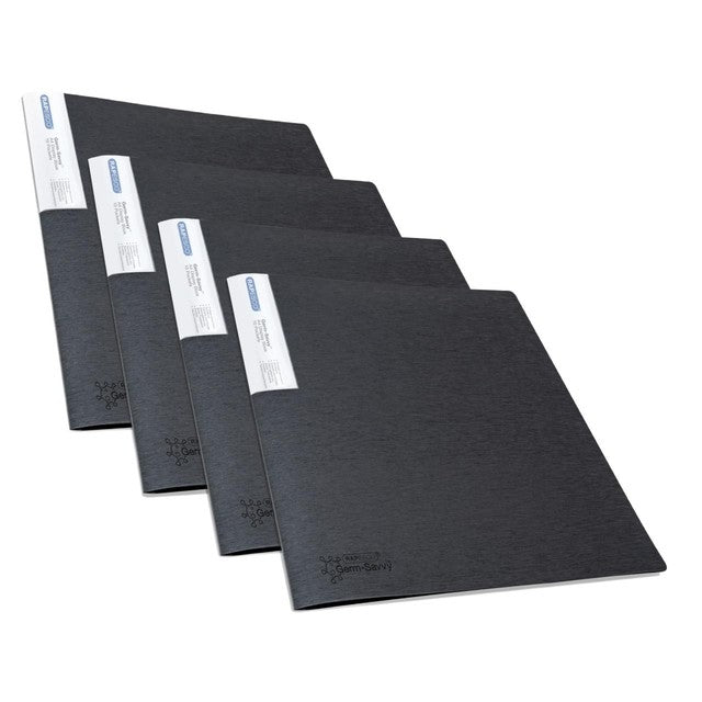 Office Team A4 display book 10 pocket black - British product