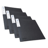 Office Team A4 display book 10 pocket black - British product