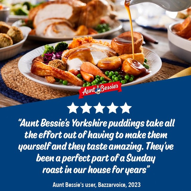 Aunt Bessie's Golden Yorkshires Yorkshire puddings 190g - British product