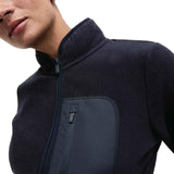 M&S Thermal Fleece Jacket Navy size 16, imported from the UK