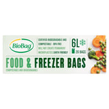 BioBag 6L compostable food and freezer bags - British product