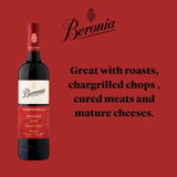 Beronia Rioja Crianza 2021 red wine 75cl - British product