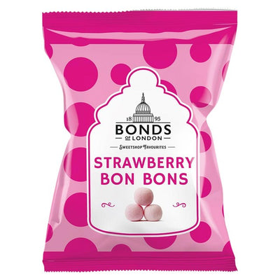 M&S Bonds Strawberry Bon Bons Chewy Sweets 110g- Buy online at McGrocer