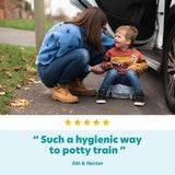 Potette Plus fragranced disposable potty liners, imported from the UK