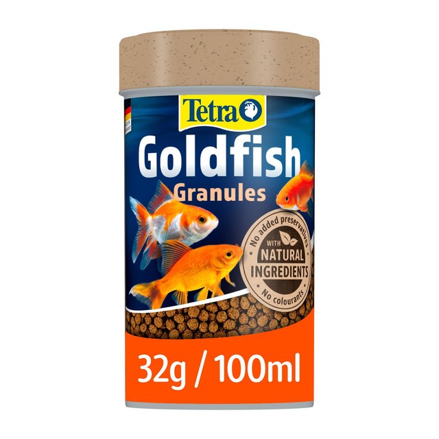 Tetra Goldfish Granules fish food 32g (British brand)