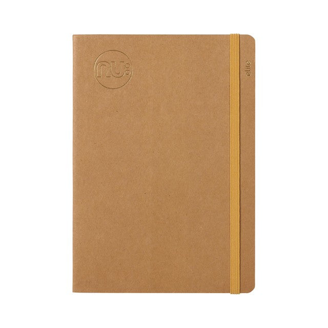 Nuco Nu Kraft A5 Manilla Stitched Notebook, imported from the UK