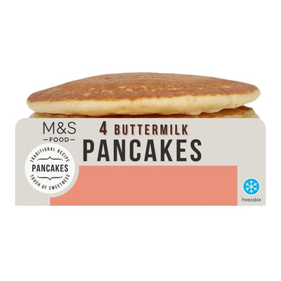 M&S M&S Buttermilk Pancakes 4 Pack- Buy online at McGrocer