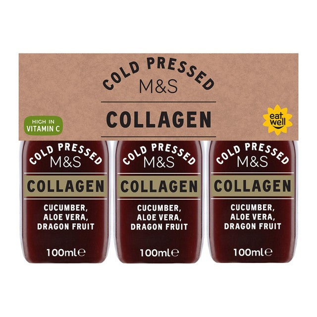 M&S cold pressed collagen shot multipack, UK version