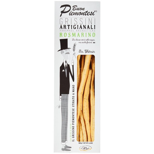 Buon Piemontesi Rosemary Grissini 180g - British product