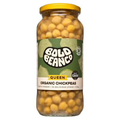 M&S Bold Bean Co Pois Chiches Biologiques en Bocaux 570g- Acheter en ligne sur McGrocer