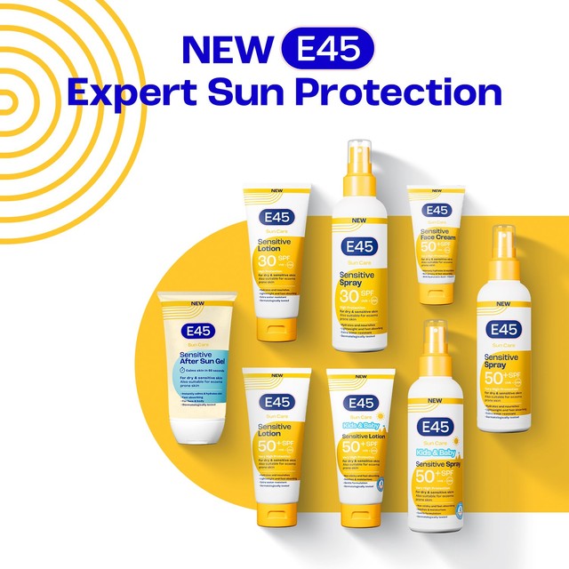 E45 kids and baby sun cream SPF 50+ - British product