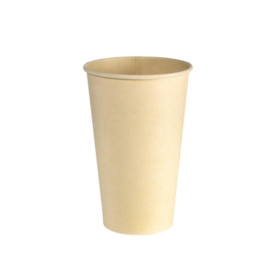 M&S Duni Bio Large Brown Bagasse Cups Paper Cups 480ml- Buy online at McGrocer