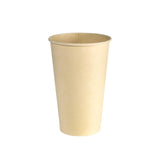 Duni Bio large brown bagasse cups 480ml, UK version