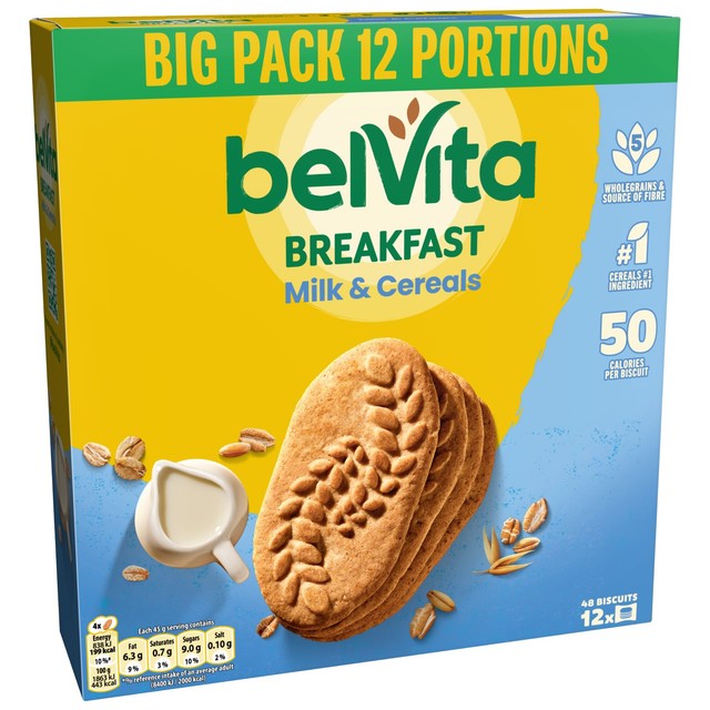 Belvita Milk & Cereal Breakfast Biscuits Big Pack - British product