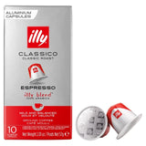 Illy Classico Espresso Capsules 10 capsules, UK version