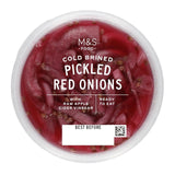 M&S pickled red onions in jar, UK version