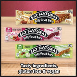 Eat Natural Peanut & Date soft fruit bars 4 x 30g - British product
