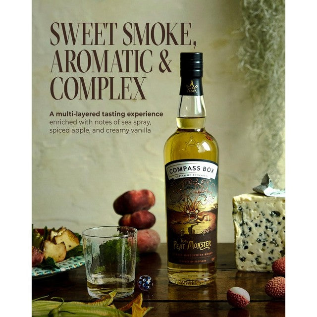 Compass Box Peat Monster Scotch whisky 70cl - British product