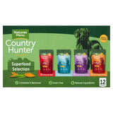 Natures Menu Country Hunter Superfood Selection wet dog food 12 x 150g pouches, imported from the UK