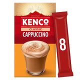 Kenco cappuccino instant coffee sachets 118.4g, UK version