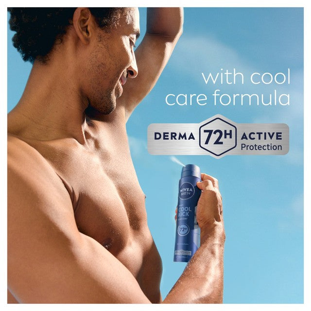 NIVEA MEN Cool Kick Anti-Perspirant Deodorant Spray