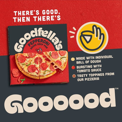 Pizza Surgelée Deep Pan Pepperoni Goodfella's Birds Eye 421g