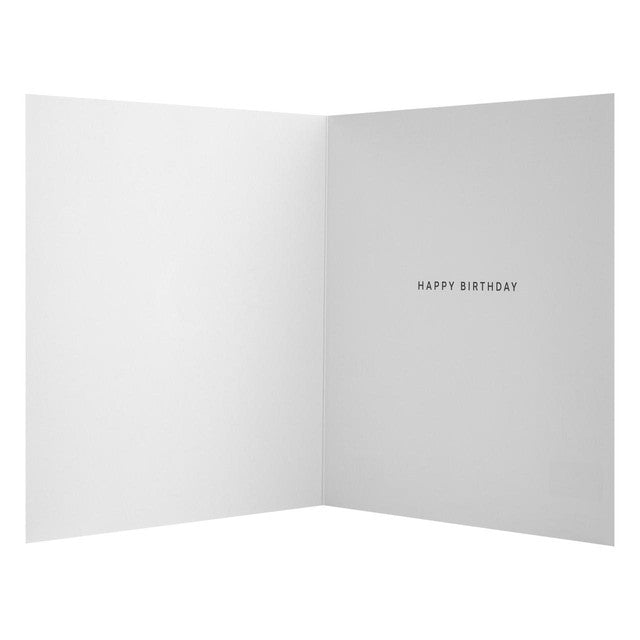 M&S Husband Birthday Card 15x15cm, imported from the UK