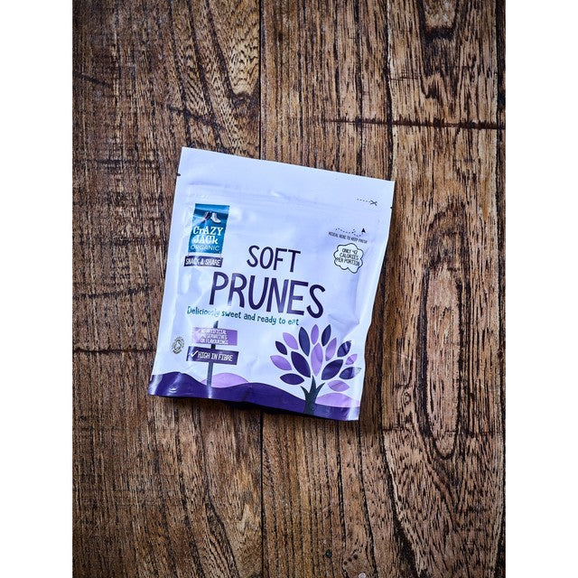 Crazy Jack organic soft prunes 200g - British product