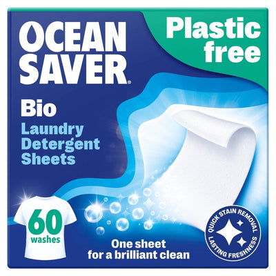 M&S OceanSaver Plastic Free Bio Laundry Detergent Sheets 60 Pack- Buy online at McGrocer